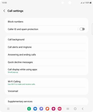 Press Wi-Fi Calling.