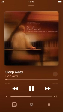 Press arrow right to go to the next audio file.