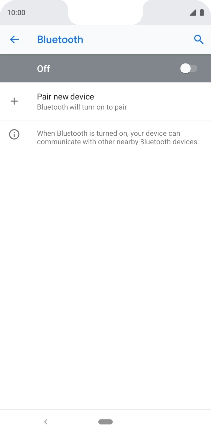Press the indicator to turn on the function.