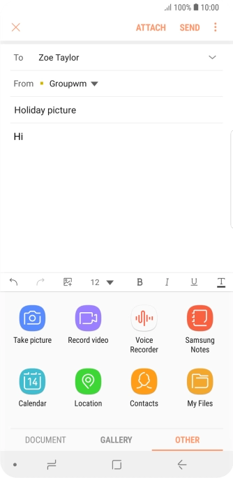 Press My Files and go to the required folder.