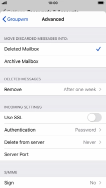 Press Authentication.