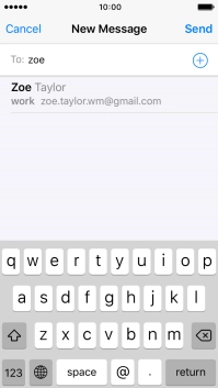 Press the required contact.