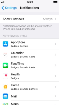 Press Show Previews.