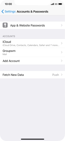 Press Fetch New Data.
