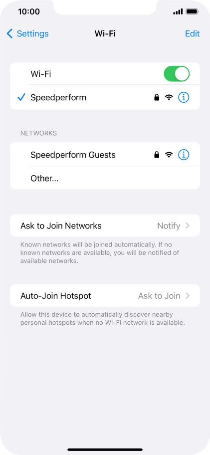 Slide your finger upwards starting from the bottom of the screen to return to the home screen.