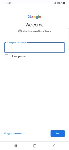 Press the field below 
