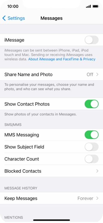 Slide your finger upwards starting from the bottom of the screen to return to the home screen.
