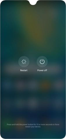 Press Power off.