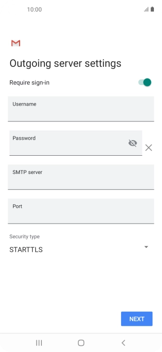 Press the indicator next to Press the indicator next to