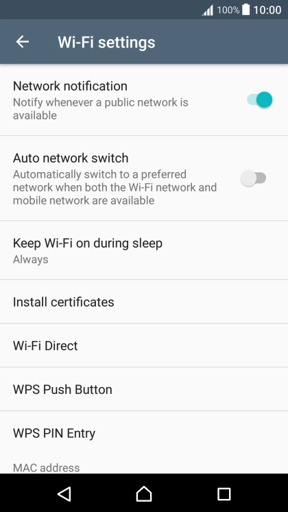 Press Auto network switch to turn the function on or off. Press Auto network switch to turn the function on or off.