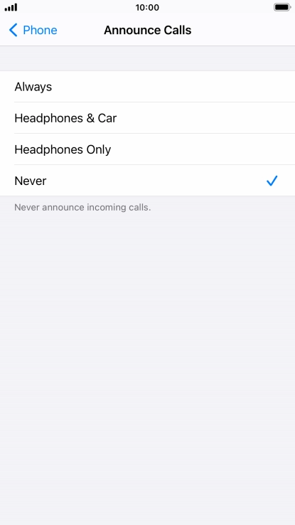 Press Always to turn on the function when silent mode is turned off.