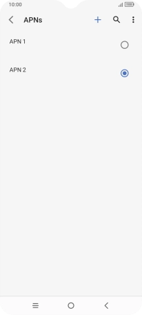 Press the Home key to return to the home screen. Press the Home key to return to the home screen.