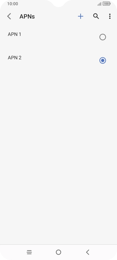 Press the Home key to return to the home screen. Press the Home key to return to the home screen.