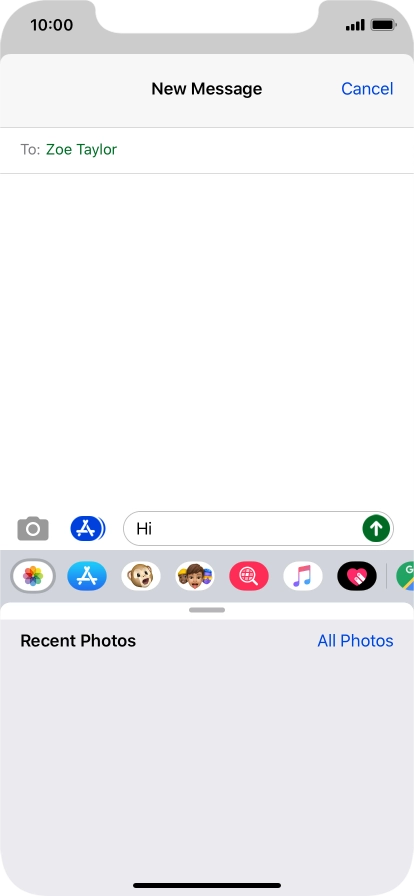 Press All Photos and go to the required folder.