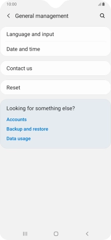 Press Date and time.