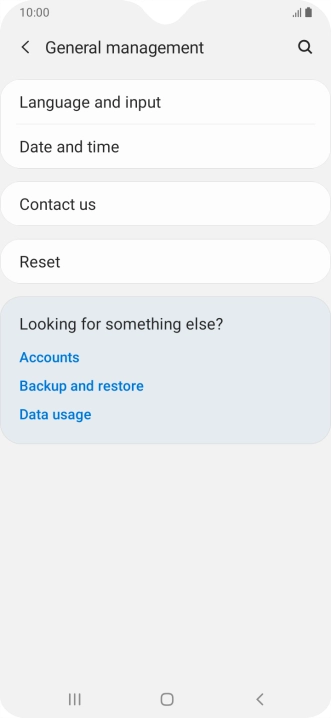 Press Date and time.