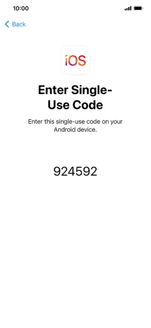 Follow the instructions on the screen and in the 