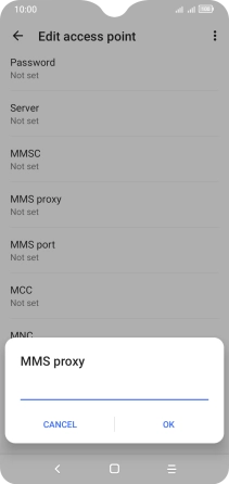 Key in 10.202.002.060 and press OK.