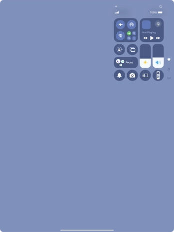 Press the sound mode icon to turn silent mode on or off.