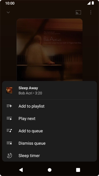 Press the add icon. Press the add icon.