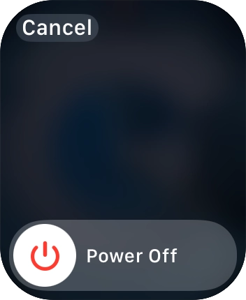 Press and drag the power off icon right.