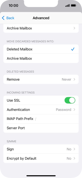 Press Authentication.