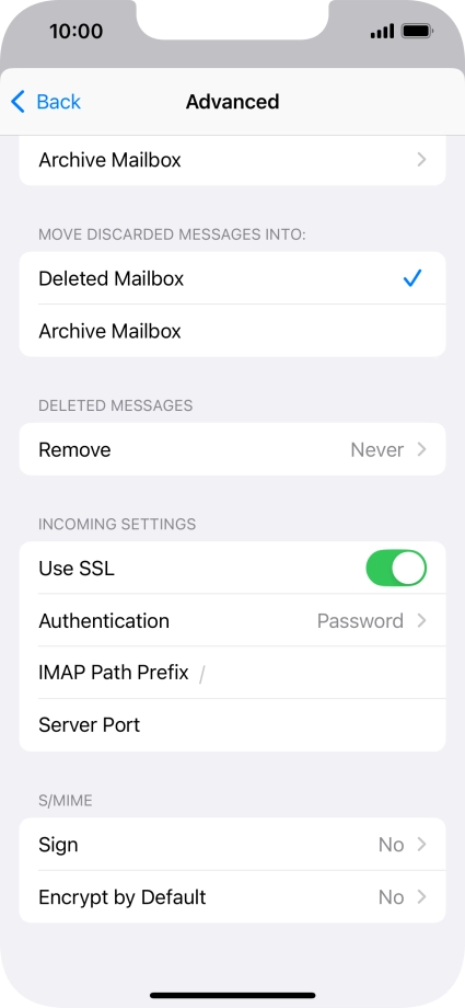 Press Authentication.