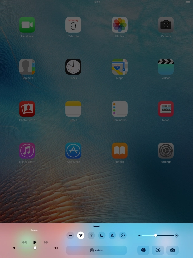 Press the silent mode icon to turn the function on or off. Press the silent mode icon to turn the function on or off.