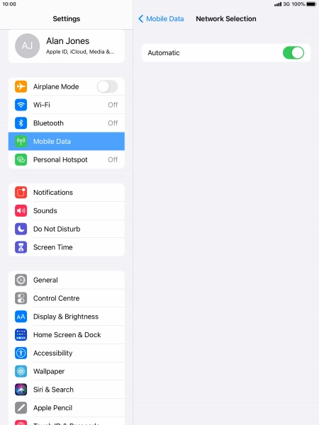 Press the indicator next to Press the indicator next to