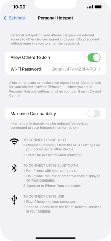 Slide your finger upwards starting from the bottom of the screen to return to the home screen.