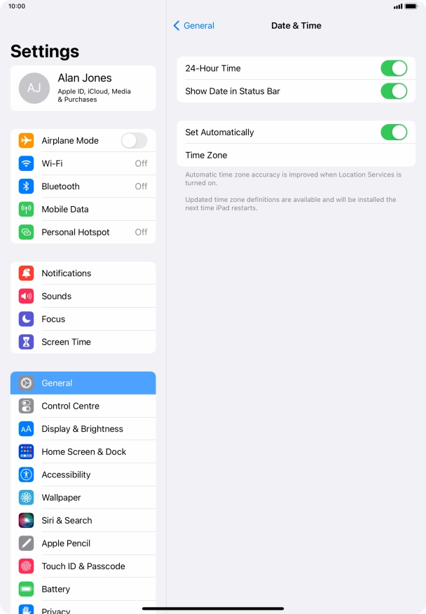 Slide your finger upwards starting from the bottom of the screen to return to the home screen.