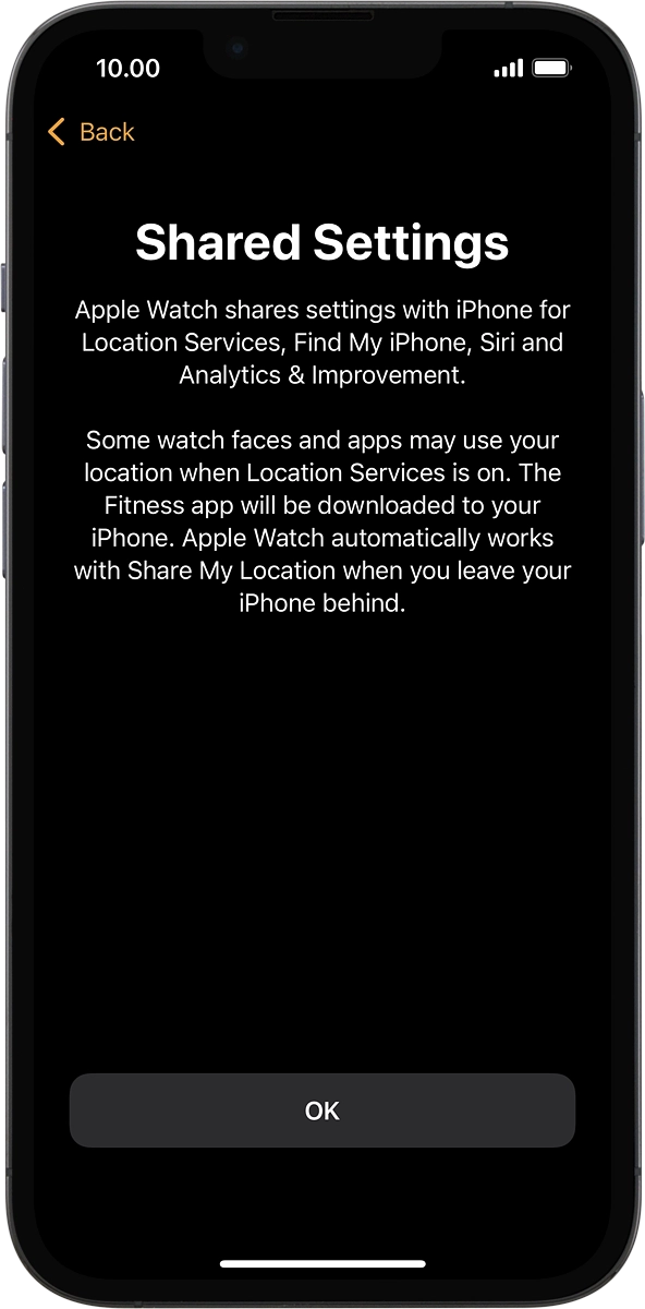 On your phone: Press OK.