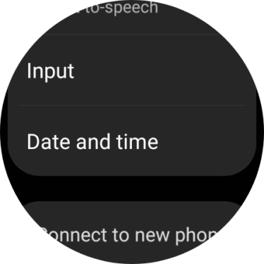 Press Date and time.