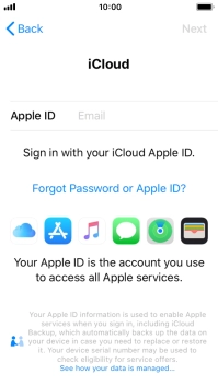 Press the field next to 