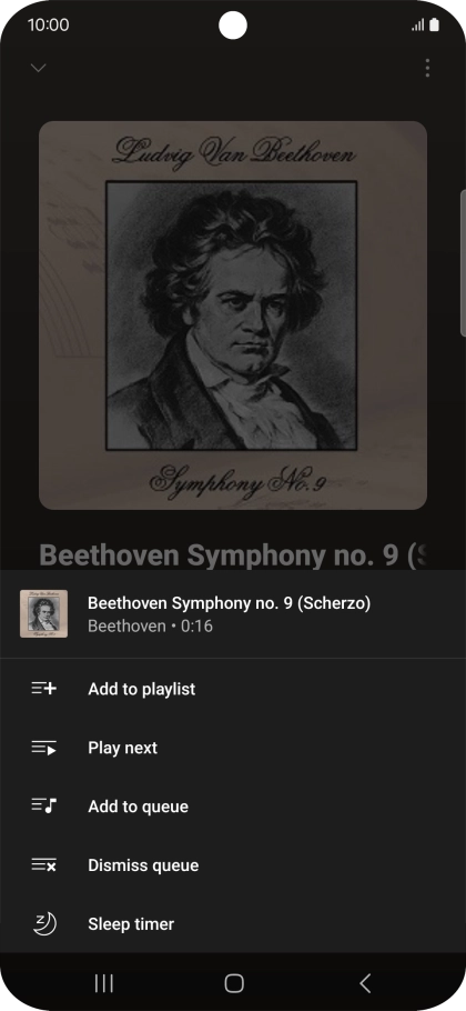 Press the add icon. Press the add icon.