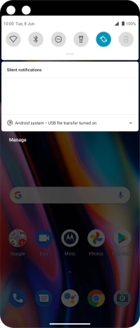 Press Android system.