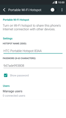 Press the field below 