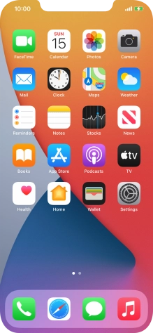 When the battery charging icon is displayed, the battery is charging.