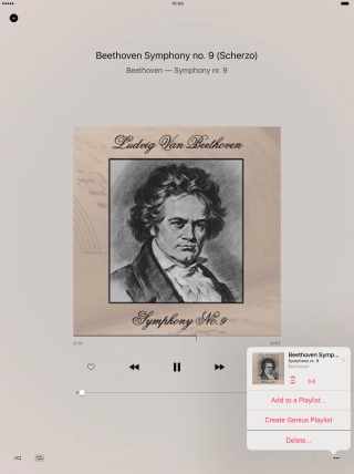 Press Add to a Playlist.... Press Add to a Playlist....