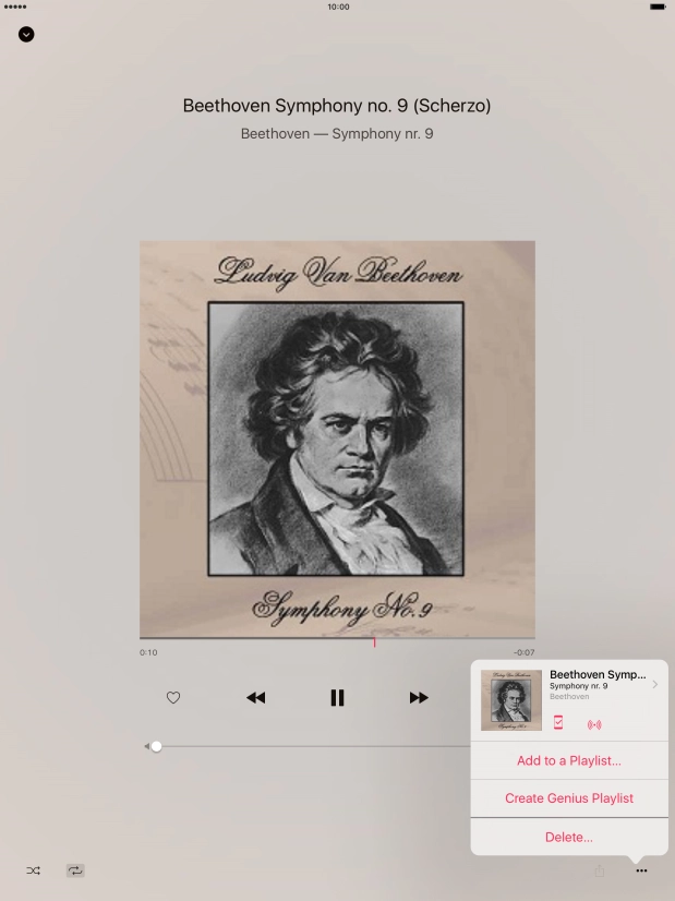 Press Add to a Playlist.... Press Add to a Playlist....