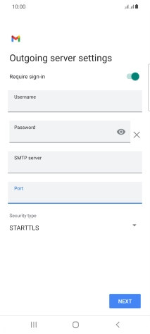 Press the drop down list below 