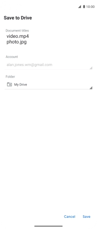 Press the field below 