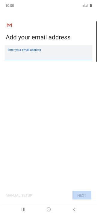 Press the field below 