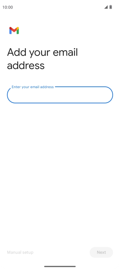 Press the field below 