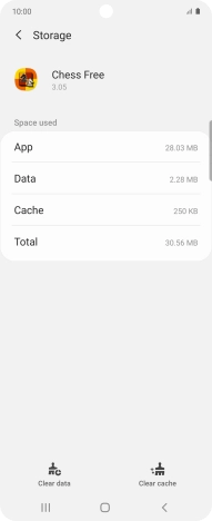 Press Clear cache. Press Clear cache.