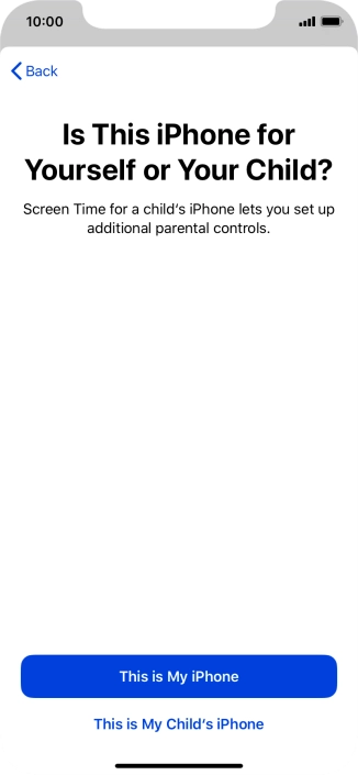 Press This is My iPhone.