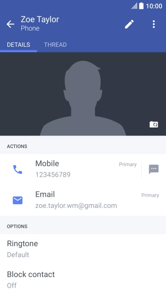 Press the required number.