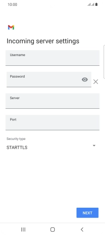 Press the field below 