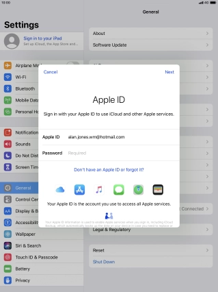 Press the field next to Press the field next to