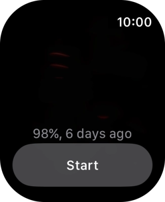 Press Start and wait a moment until the measurement is done.